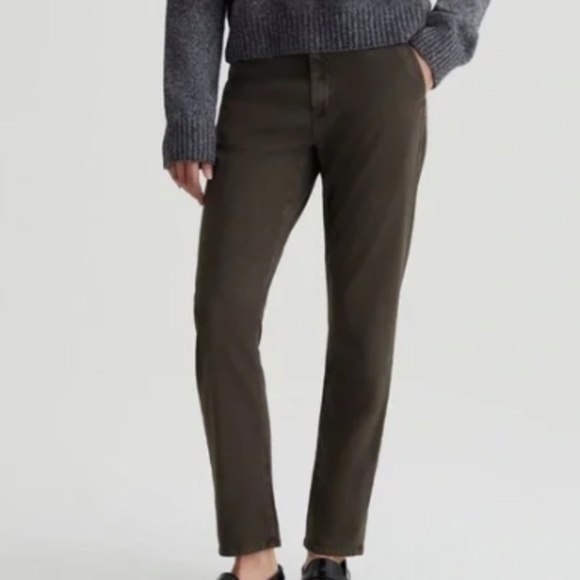 Ag Adriano Goldschmied Pants - Ag Adriano Goldschmied Caden Tailored Trousers brown - 32
